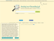 Tablet Screenshot of chomikuj-wyszukiwarka.eu